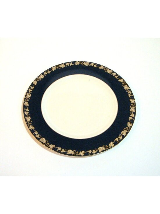 Whitehall Other - Wedgewood Whitehall 2000 Navy Rim Dinner Plate Replacement China